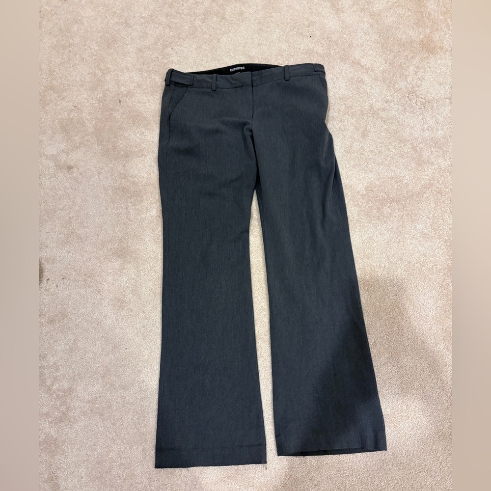 Express Charcoal Columnist Trousers